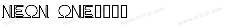 Neon One字体转换